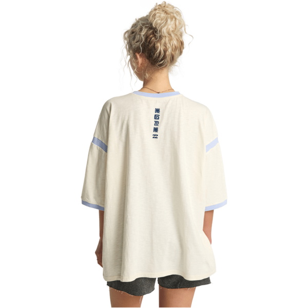 2026 Billabong Womens Water Dreams Knit Top EBJKT00123 - Salt Crystal